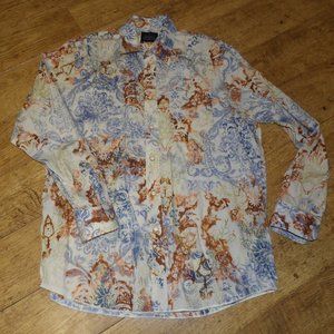 Indigo Palms, Tommy Bahama Co. LS Cotton Shirt, XL
